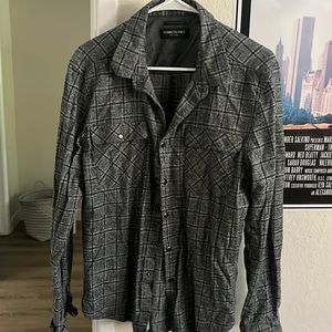 Kenneth Cole flannel shirt.